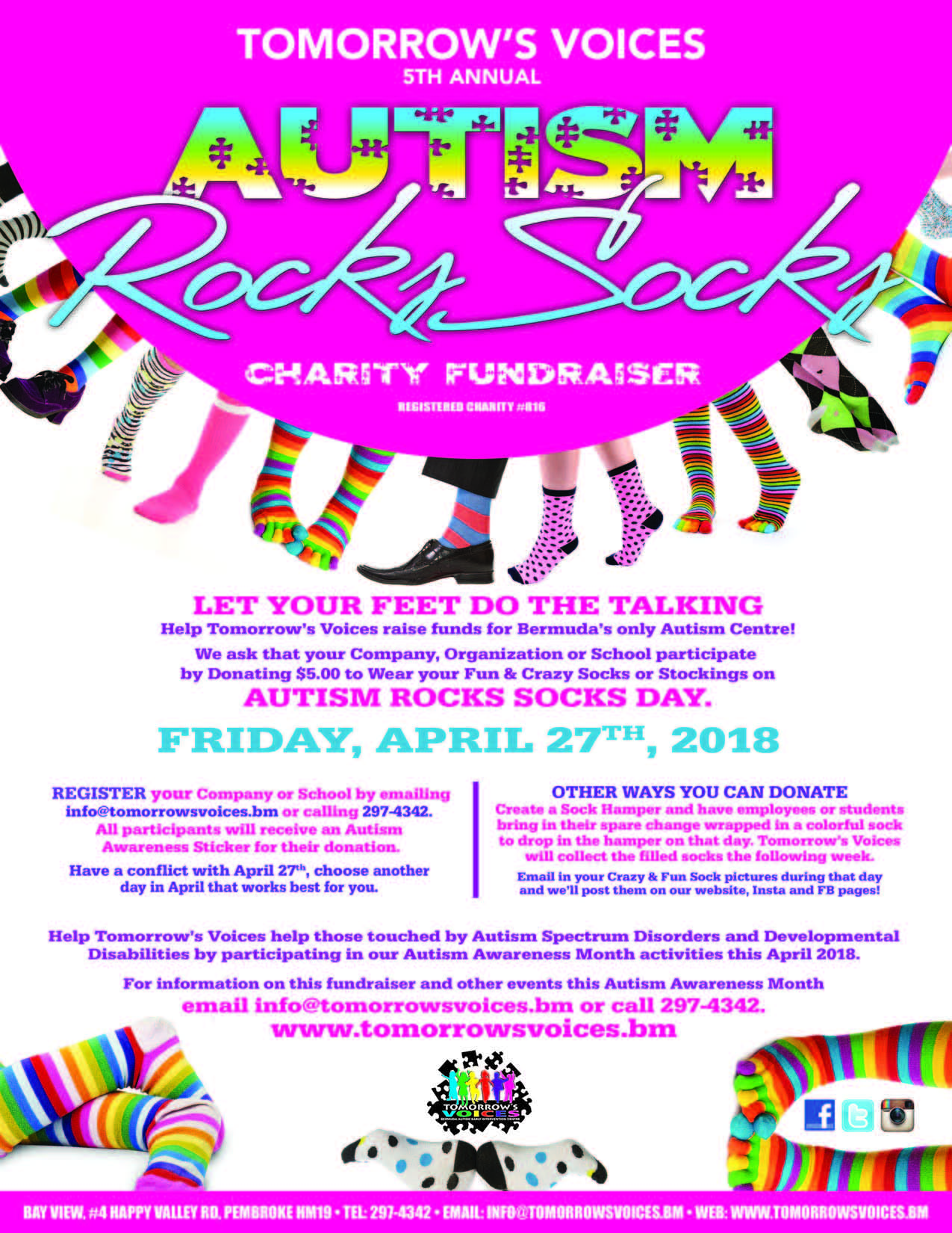 Autism Rocks Socks Flyer 18